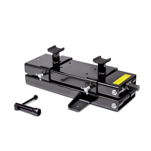 Stander pentru motociclete, Mini-Lift, Cric foarfeca, pâna la 500 kg, negru - imagine 9