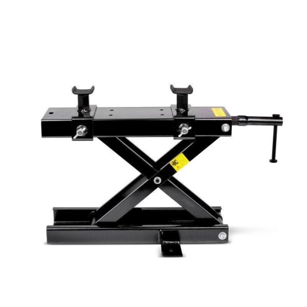 Stander pentru motociclete, Mini-Lift, Cric foarfeca, pâna la 500 kg, negru