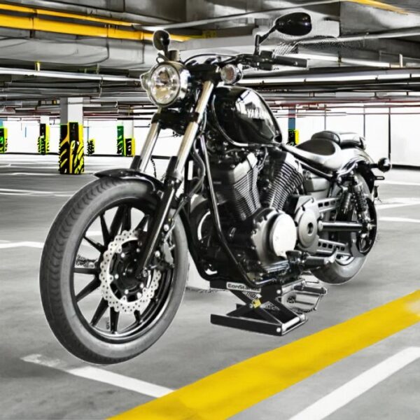 Stander pentru motociclete Mid-lift M Lift pentru motociclete, pâna la 500 kg, negru - imagine 9