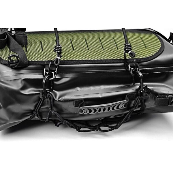 Rucsac moto Adventure WPX, material impermeabil, volum 38 litri, negru - imagine 4