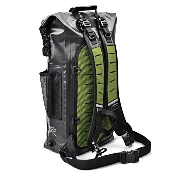 Rucsac moto Adventure WPX, material impermeabil, volum 38 litri, negru - imagine 3