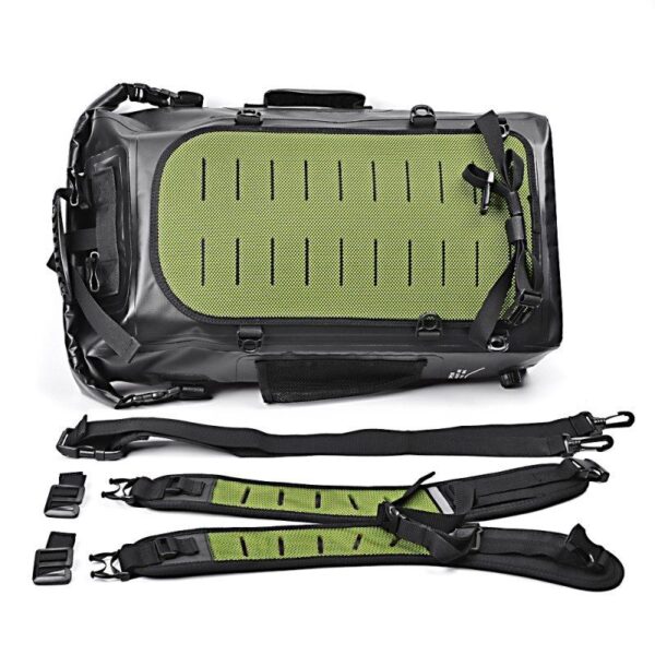 Rucsac moto Adventure WPX, material impermeabil, volum 38 litri, negru - imagine 6